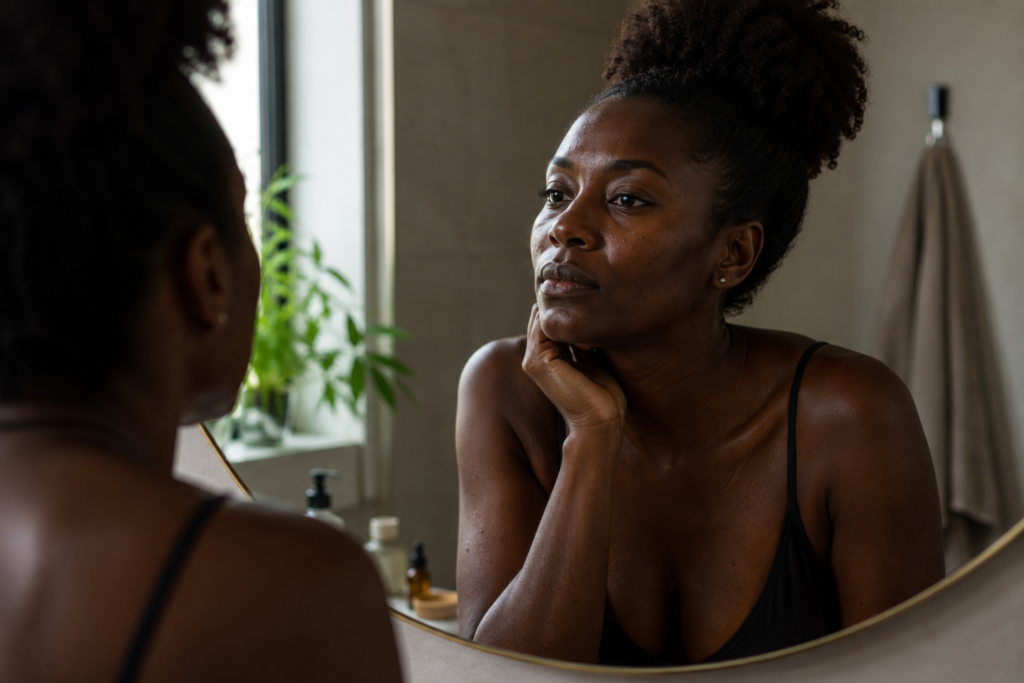 Acné hormonale : pourquoi tu as un bouton sur le menton chaque mois (et comment l&rsquo;arrêter)